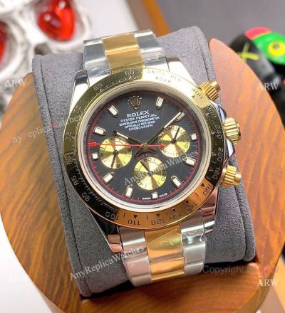 Copy Rolex Daytona Paul Newman Watch Two Tone 40mm